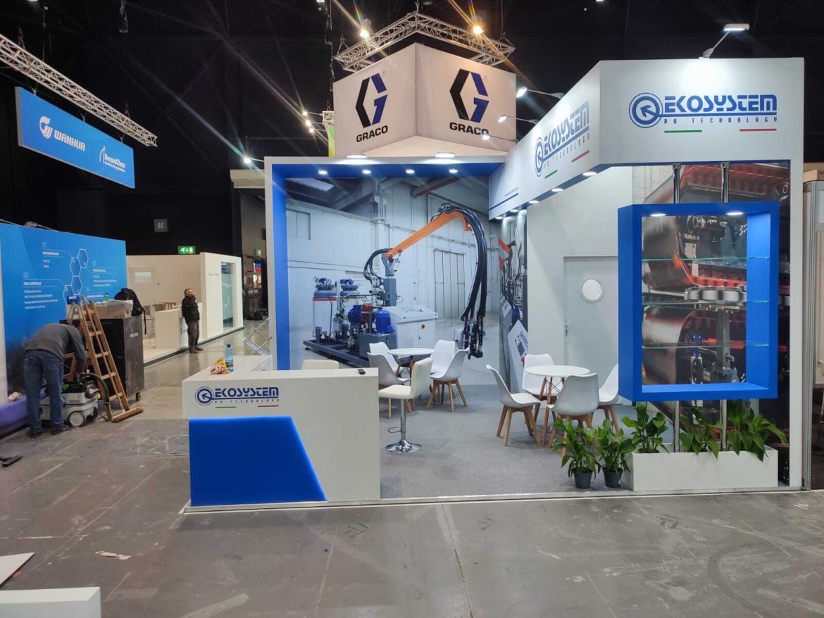 How do you attract customers to your trade show booth?