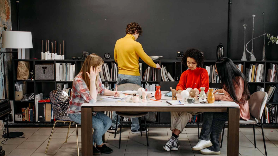 What are some examples of good startup workspace setups?